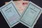 Preview: NSU Motorbike 2 and 6 PS two original Registration Documents 1925 with  envelope (6541)